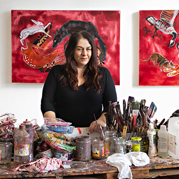 Artist Julie Buffalohead