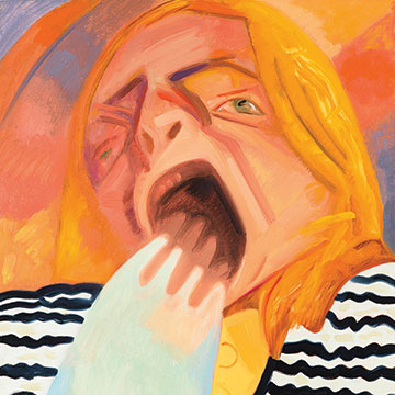 Dana Schutz, Yawn 2, 2012, Oil on canvas 