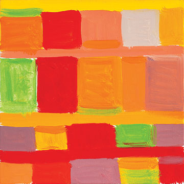 Stanley Whitney, Off Yellow, 2011, Oil on canvas