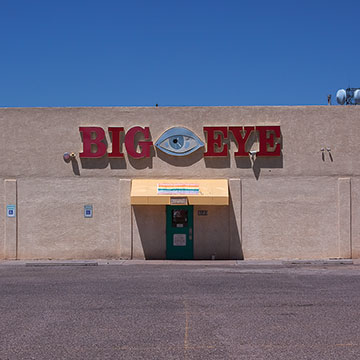 Art Miller, Big Eye Adult Video, Albuquerque, NM 2010, 2011, Archival pigment print 