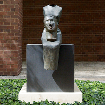 Judith Shea, Between Thought and Feeling, 1988, Bronze and cast stone