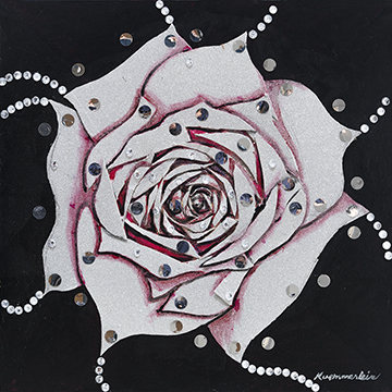 Janet Kuemmerlein, Dazzling Rose, 2017