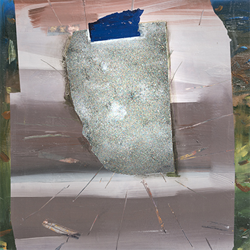 Russell Shoemaker, Weird Stone/Glitter Note, 2017