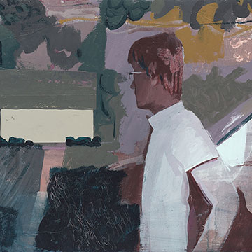 Matt Bollinger, Arriving Home (Study), 2020