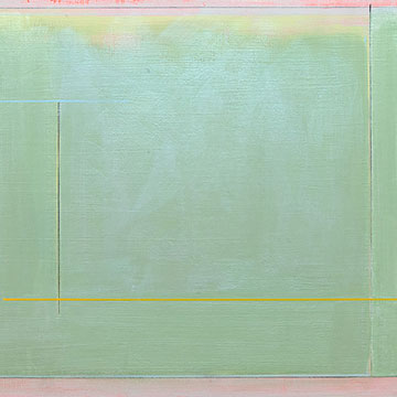 Scott Butterfield, Untitled Green, Luster Green, Blue Lustre, 2020