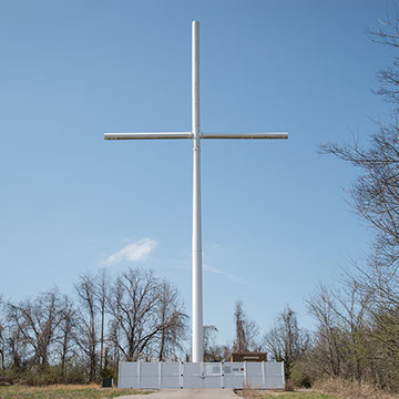 Art Miller, Wireless Asset Group LLC Cellular Tower, Good Shepard Lutheran Church, Cape Girardeau, Missouri, 2018, 2020