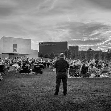 EG Schempf, Bruce at Lawn Concert, 2020