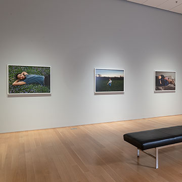 A view of Jess T. Dugan's exhibition at the Nerman