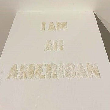 I am an American artwork