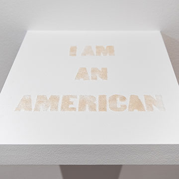 I am an American artwork