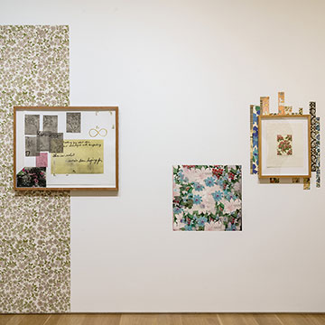 gallery in the Nerman displaying works by Ruben Castillo