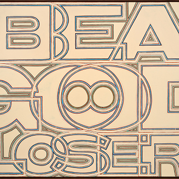 Archie Scott Gobber, Be A Good Loser, 2010, Enamel on canvas